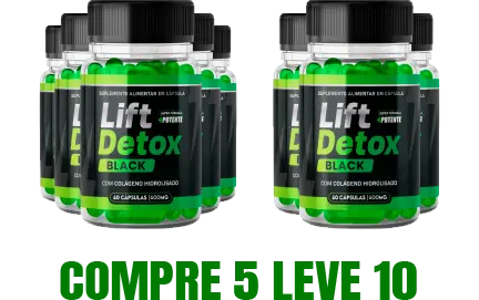 Lift Detox Black Compre 5 Leve 10
