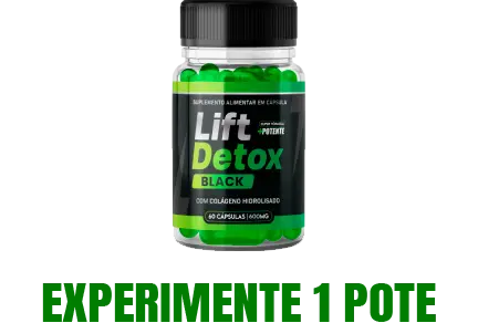 Lift Detox Black 1 Pote