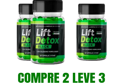 Lift Detox Black Compre 2 Leve 3