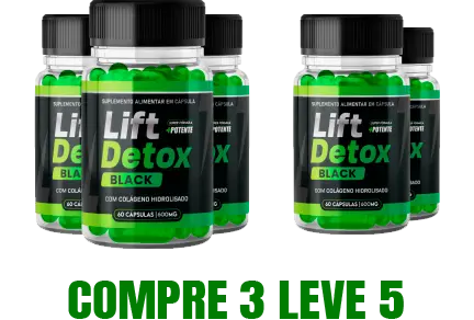 Lift Detox Black Compre 3 Leve 5