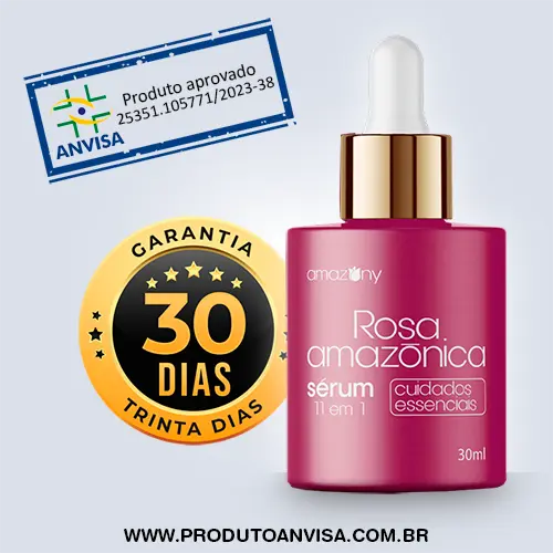 Sérum Rosa Amazônica - Resultados em 30 dias