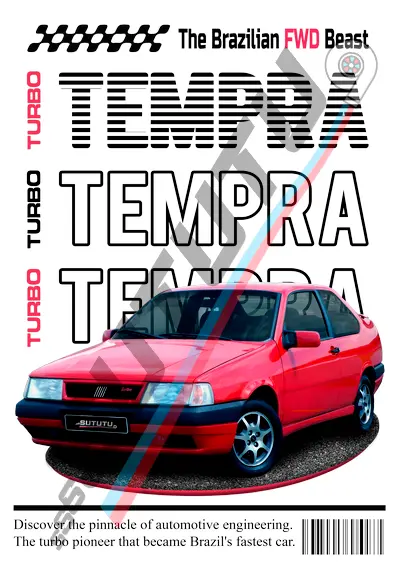 Estampa Tempra de Revista STT005