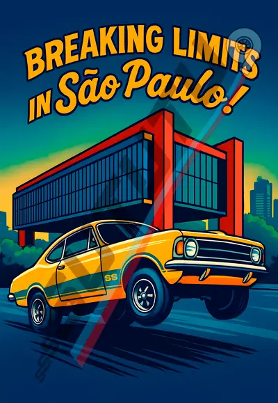 Estampa Breaking Limits in São Paulo STT006