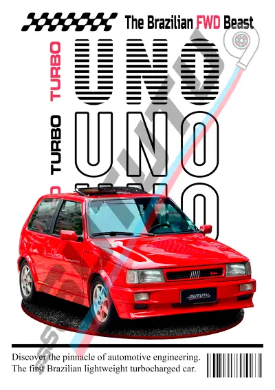 Estampa Uno de Revista STT010