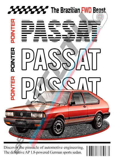 Estampa Passat de Revista STT019