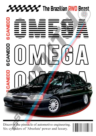 Estampa Omega de Revista STT020