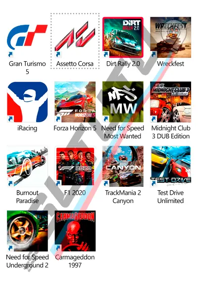 Estampa Press Start to Race STT023