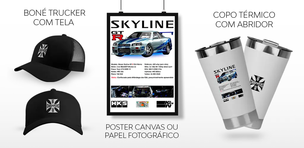 Decoração e Acessórios da Coleção Skyline