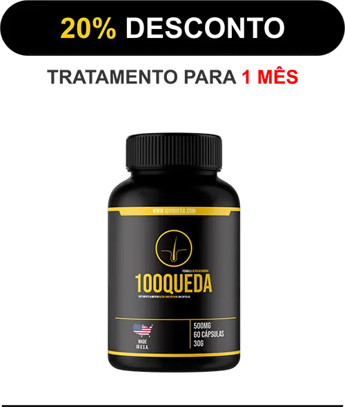 Oferta 1 pote do tratamento 100QUEDA com Trinoxidil